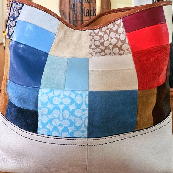 Coach vintage patchwork shoulder bag - Picture 4 of 11
